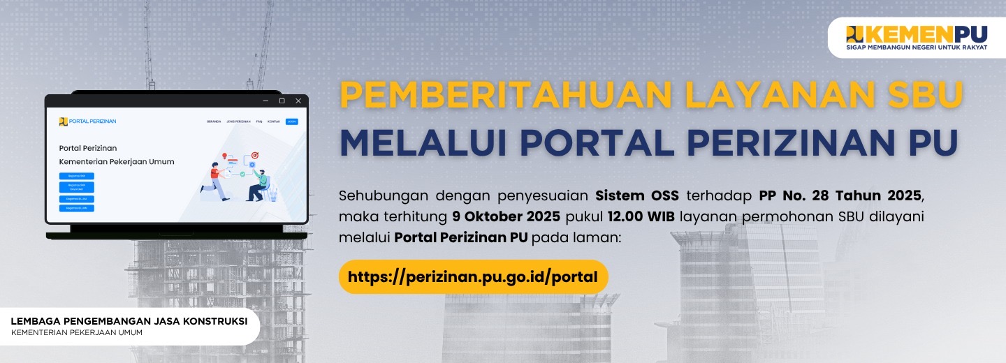 Pemberitahuan Portal PU